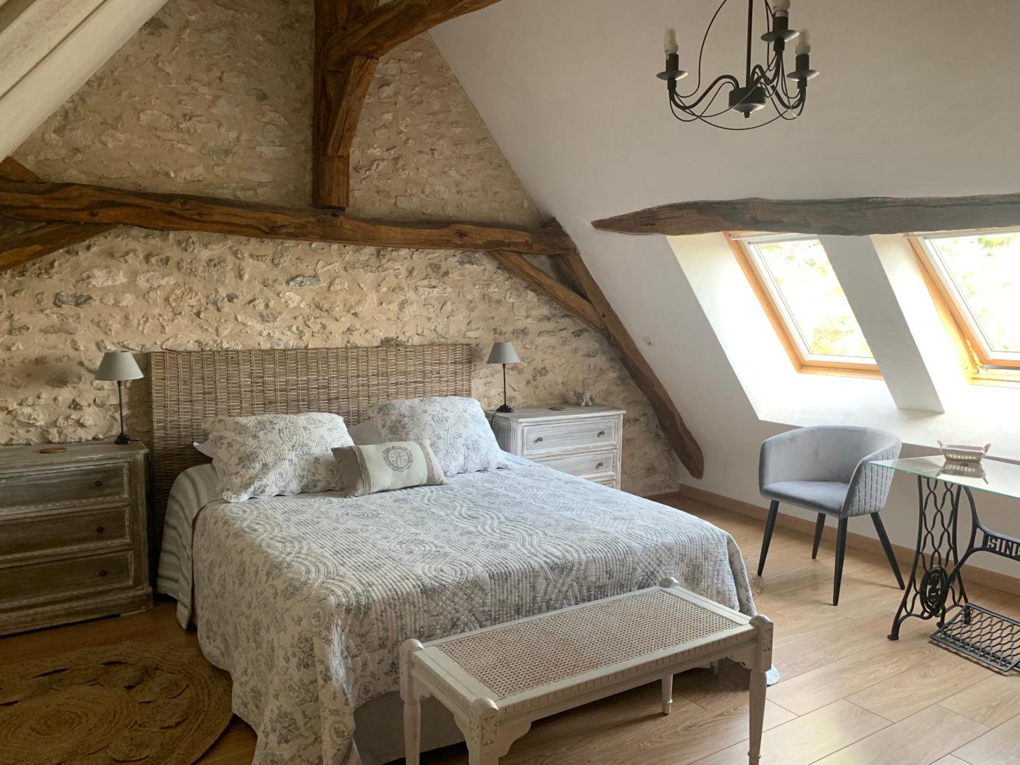 La Bihourderie Bed & Breakfast Azay-sur-Indre Exterior photo